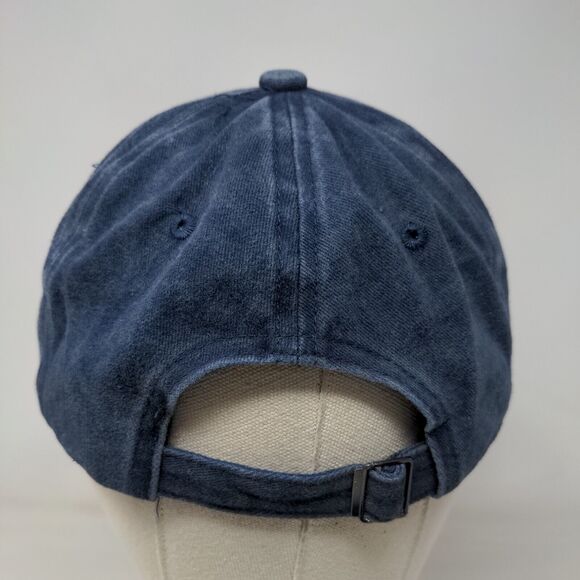 What A Difference A Dave Makes Slideback Hat Blue One Size Adjustable - Picture 5 of 7